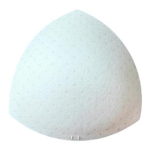 替换文胸内衣上薄下厚透气网眼插片三角胸垫片泳衣海绵垫罩杯薄款