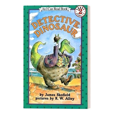 恐龙侦探系列 英文原版 Detective Dinosaur I Can Read Level 2分级阅读 英文版 进口英语原版书籍