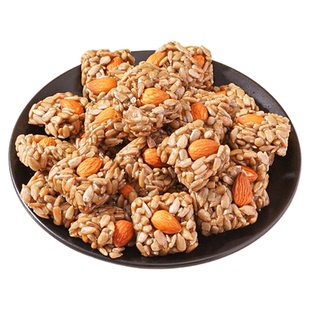 巴旦木瓜子仁酥混合坚果炒货酥脆网红休闲零食解馋年货官方旗舰店