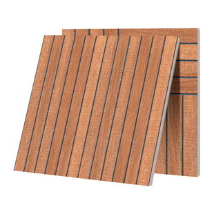 户外地面铺仿木地板瓷砖庭院花园院子露台阳台地砖室外防滑木纹砖