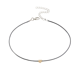 choker星星细蜡线极简风项链女锁骨链爱心脖子饰品百搭颈带颈链