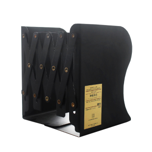 尼家非黑即白系列可伸缩书立架折叠书夹书靠书挡书立三栏大号学生