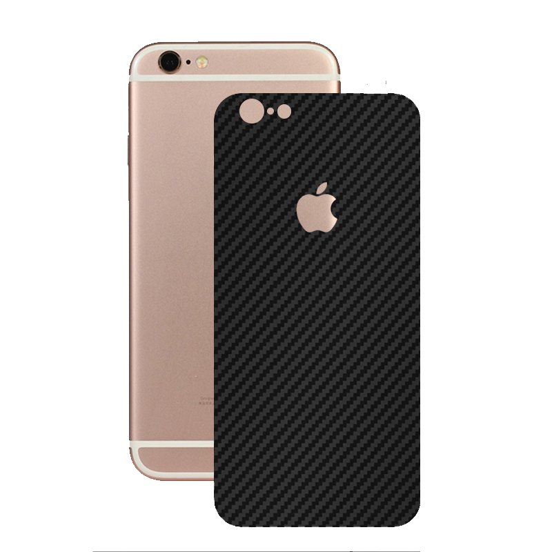 适用苹果6手机贴膜iPhone6s防刮后盖膜苹果7Plus改色贴纸iPhone 8Plus保护软模AppleA1864碳纤维背膜六抗指纹
