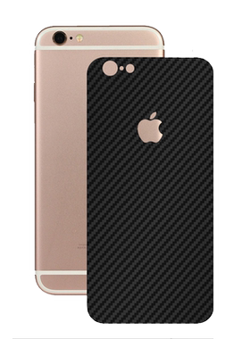 适用苹果6手机贴膜iPhone6s防刮后盖膜苹果7Plus改色贴纸iPhone 8Plus保护软模AppleA1864碳纤维背膜六抗指纹