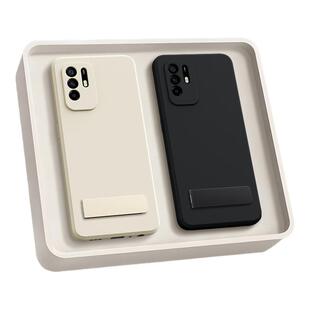 适用oppoA95手机壳A94新款5G液态硅胶oppo保护套带支架0pp0镜头全包955g防摔黑色pelmoo男女高级感PELM00外壳