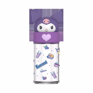 三丽鸥玉桂狗库洛米耐高温玻璃杯儿童女生夏季随身杯直饮水壶防漏