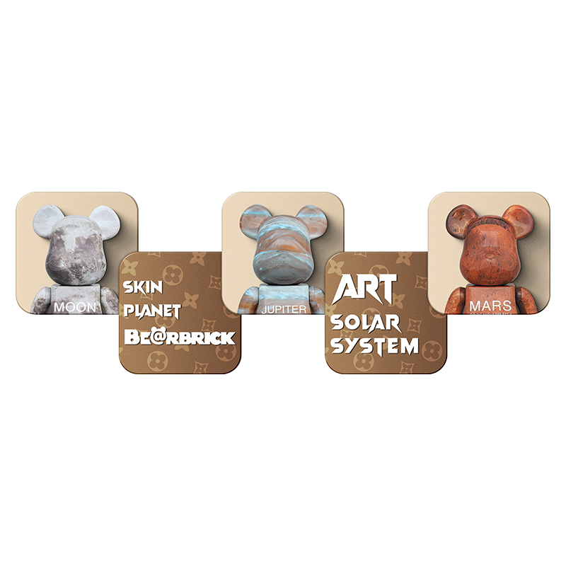 现代轻奢卧室装饰画卡通LED房间灯画高级感客厅沙发背景墙挂画