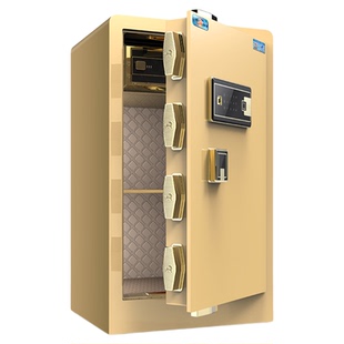 虎牌保险柜家用2025新款防盗保险箱家庭存钱全钢搬不走60/80cm1米/1.2办公室指纹密码隐藏式入墙床头柜保管箱