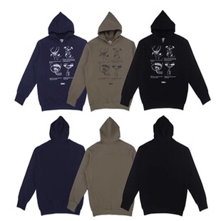 INNOUT LAB重磅连帽卫衣男秋季加绒潮牌情侣转球宽松厚外套男帽衫