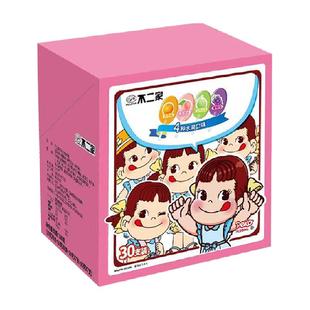 不二家果味大棒棒糖300g*1盒儿童安全纸棒糖果零食独立包装