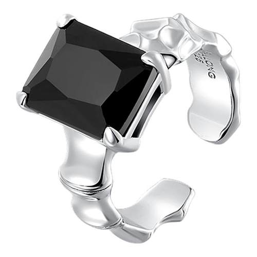 CIGALONG龙梓嘉戒指花神太湖石开口新中式珠宝