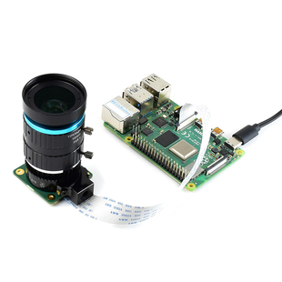 树莓派摄像头 Raspberry Pi HQ Camera IMX477 6mm广角16mm长焦