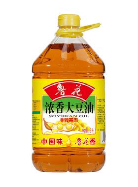 鲁花浓香大豆油健康烹饪食用油5L