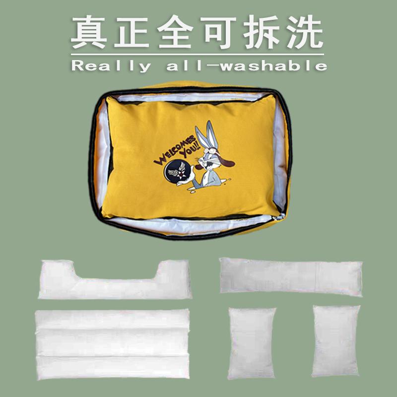 狗窝可拆洗不粘毛四季通用保暖比熊博美泰迪小中型犬猫窝床垫用品