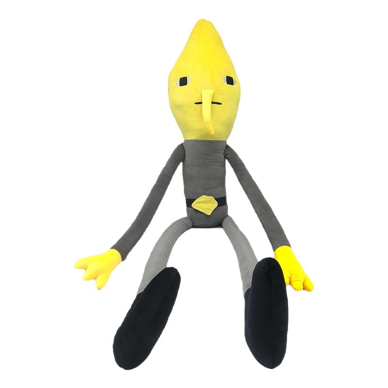 新款Adventure Time跨境探险活宝长腿柠檬公爵搞笑长抱枕毛绒玩偶