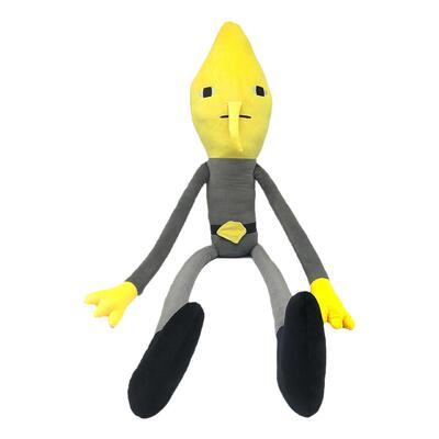 新款Adventure Time跨境探险活宝长腿柠檬公爵搞笑长抱枕毛绒玩偶