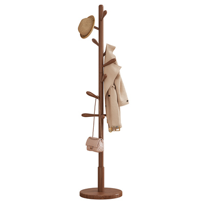 【顾家爆款】实木挂衣架衣帽架