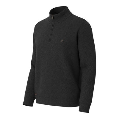 NAUTICA/诺帝卡柔软半开襟毛衣