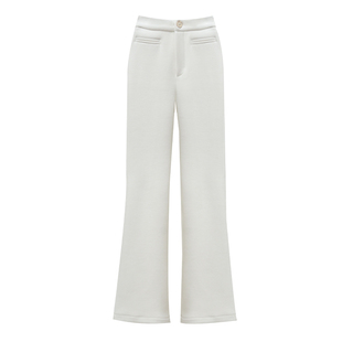 【韩女神裤】小娜椒小个子冬季简约气质加厚保暖显高微喇休闲裤女