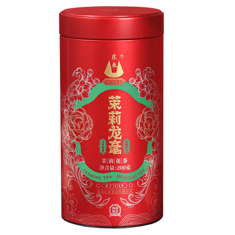 东来茉莉花茶200G罐装