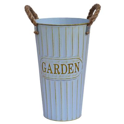 醒花桶特大号复古铁艺鲜花桶