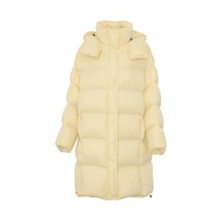 DPLAY【95白鸭绒】2025年冬季新款黄色羽绒服女加厚保暖外套上衣