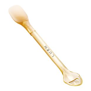 如山ppsu双头刮泥勺婴儿辅食勺挖果泥勺子宝宝吃水果儿童辅食工具