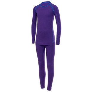 外贸出口男女童速干内衣裤运动训练服紧身衣冬季滑雪套装压缩保暖