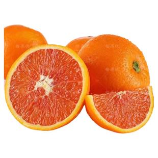 摘湖北秭归血橙新鲜水果红橙香甜橙薄皮红心肉橙伦晚橙子10斤包邮