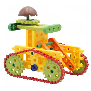 儿童大号机械齿轮积木abs塑料拼装 幼儿园宝宝益智力百变创意玩具