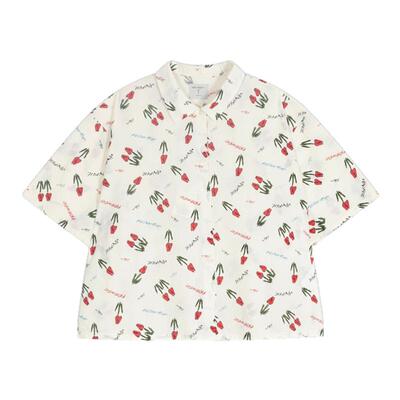 niko and ...Lee Izumida合作系列2025夏季新款短袖上衣325131