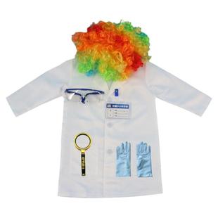 儿童实验服白大褂小化学家科学家服装幼儿园航天表演服科普培训服