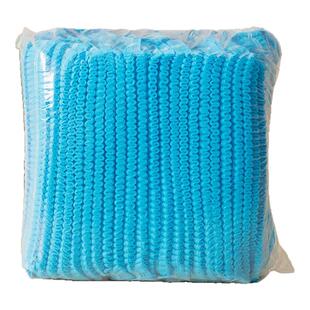 一次性帽子头套无纺布厨师帽医生防尘卫生食品帽餐饮网帽厨房用帽