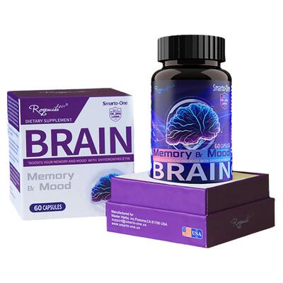 6瓶 Royavita脑活素Smarto-One脑营养胶囊60粒