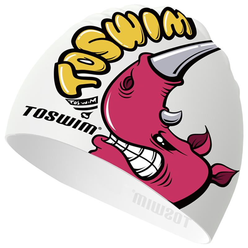 toswim男款专业不勒头大头围泳帽