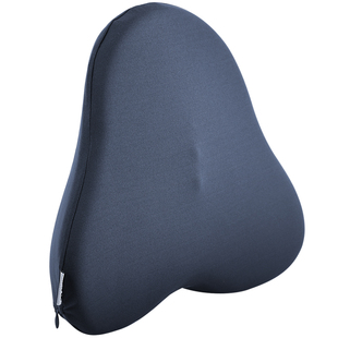 汽车腰靠护腰靠背记忆棉座椅腰枕司机车用四季背靠腰垫头枕套装