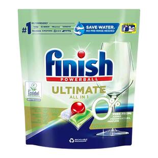 finish洗碗块亮碟三合一洗碗凝珠0添加博世洗碗机专用洗涤剂母婴
