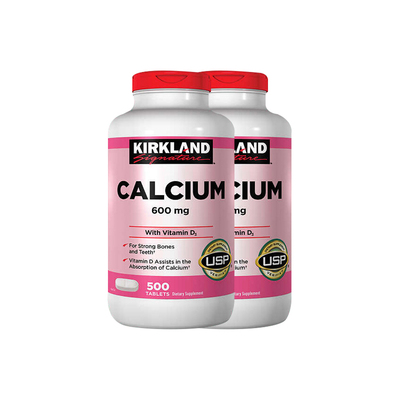 柯克兰Kirkland维D3+碳酸钙600粒