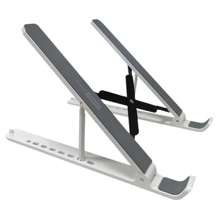 Lenovo联想百应X1全包胶金属连杆笔记本电脑散热支架折叠升降桌面增高7档便携式强支撑办公专用笔记本支架