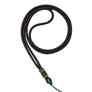 黄金玉坠蜜蜡项链挂绳手工编织半成品金佛吊坠绳挂坠挂件绳男女款