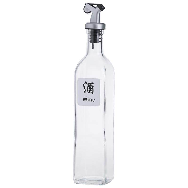 可控欧式玻璃油壶防漏料酒瓶醋壶