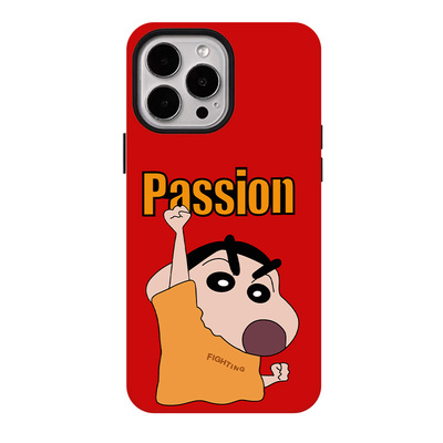 元气小新适用苹果17promax手机壳iphone16pro菲林磁吸支架个性华为P80小米15小众vivo防摔保护壳oppo日系卡通