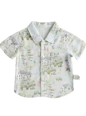 儿童短袖家居服套装oakfamily