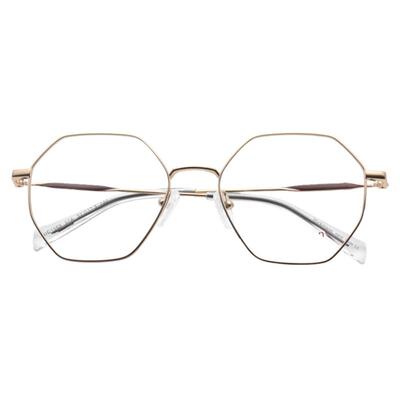 Hickmann多边形高级感时尚眼镜框