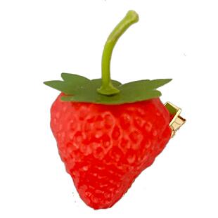 可爱搞怪趣味仿真水果蔬菜草莓柠檬樱桃侧边甜美发夹卡子儿童头饰