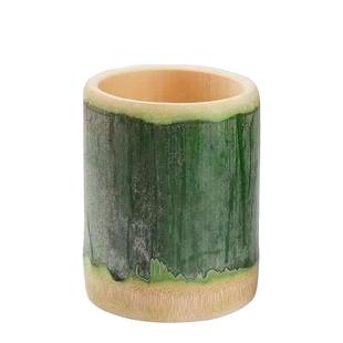 优质网红竹筒奶茶杯竹筒杯竹筒饭香薰蜡烛杯竹杯子冰淇淋杯杯定制