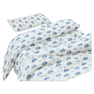 定制a类纯棉儿童被套针织全棉120x150cm单件婴儿幼儿园宝宝被罩女