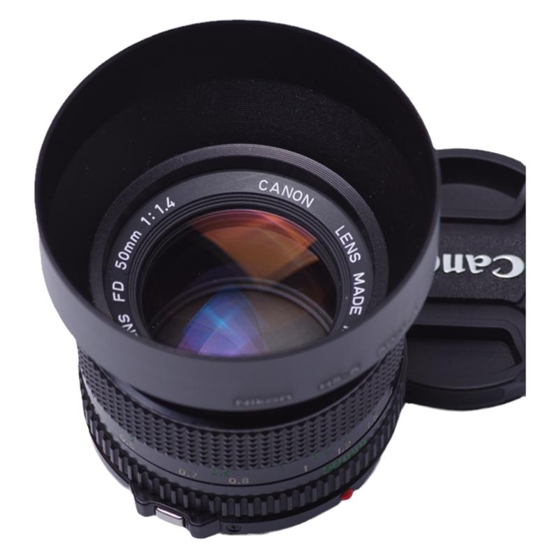 佳能N FD 50 1.4 SSC 大光圈标准定焦人像镜头 50MM 原装正品 NEX