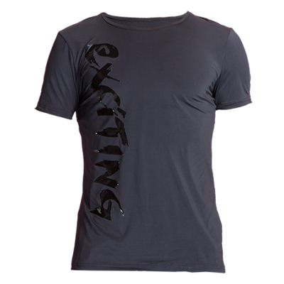 休闲速干圆领修身跑步运动t恤