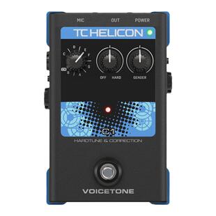 TC Helicon VOICETONE C1电音效果器专业人声修音说唱路演直播用